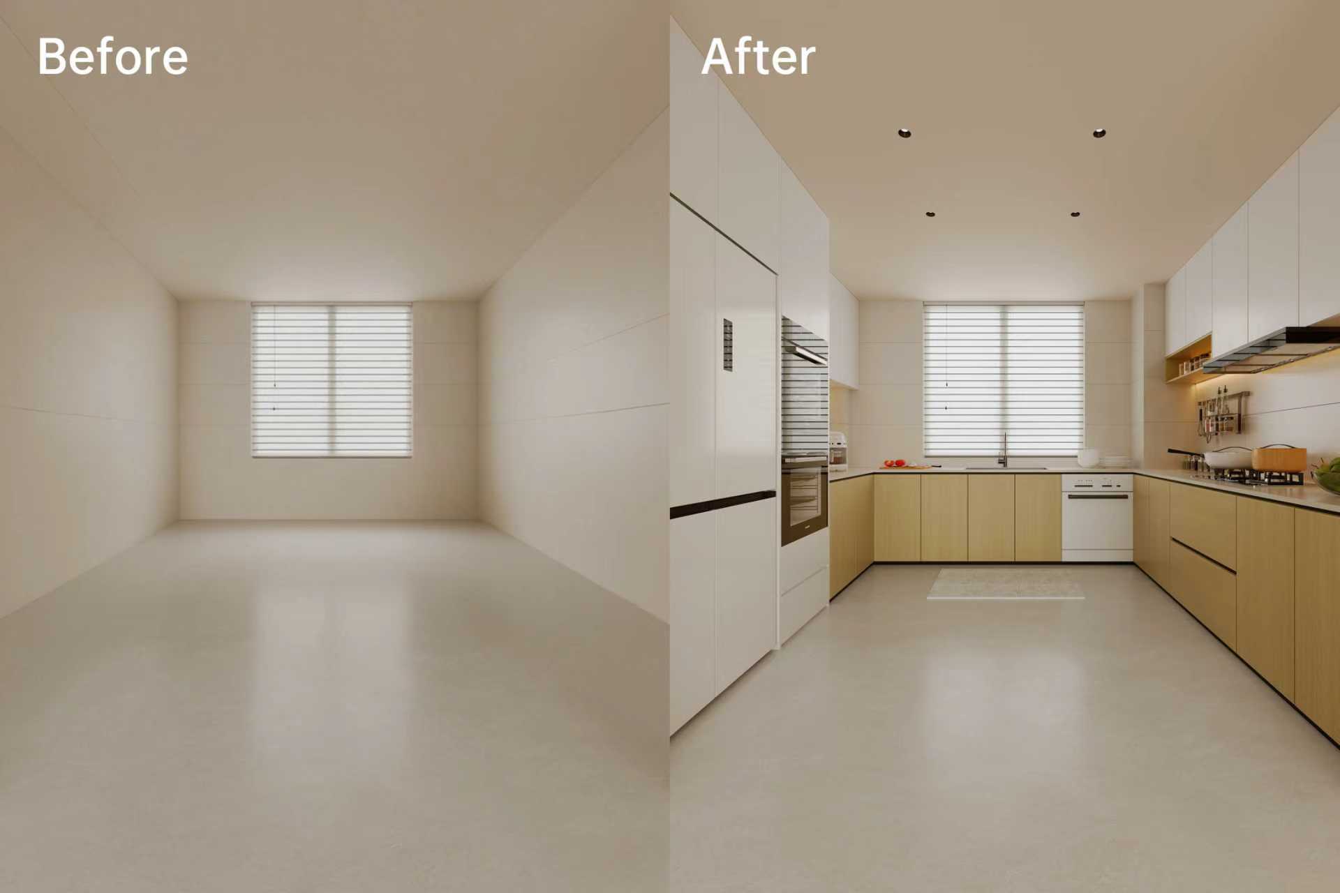 Kitchen Before & After