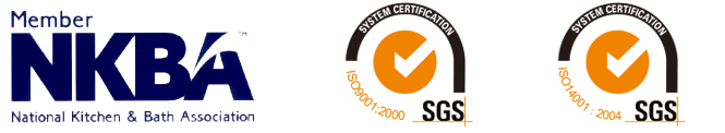 NKBA Member, SGS ISO9001, SGS ISO14001 Certifications