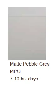 Matte Pebble Grey