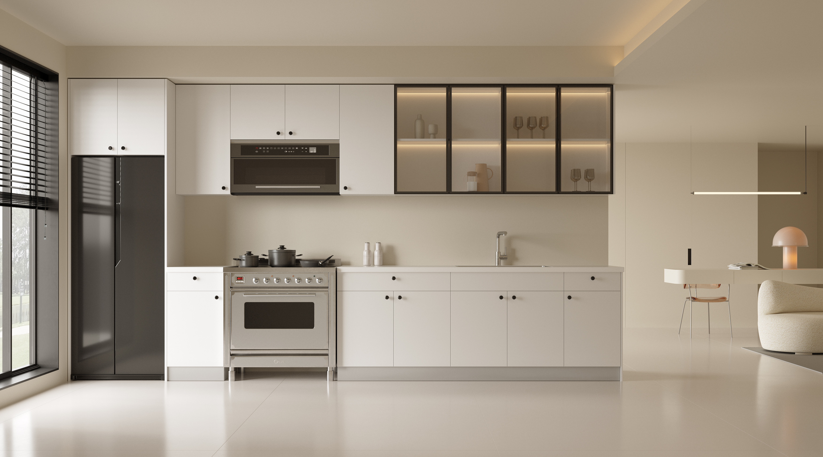 Delight kitchen rendering